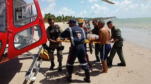 Imagem Após sofrer mal súbito, homem se afoga e é socorrido em Paripueira