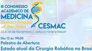 Imagem III Congresso Acadêmico de Medicina debate “Inovação e Tecnologia na área Médica”