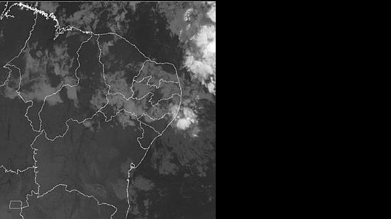 Imagem do satélite GOES-16. 30/06/2021 08:30 UTC. Canal 10,35 µm (INMET) | Fonte: http://satelite.inmet.gov.br