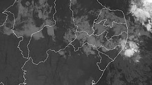 Imagem do satélite GOES-16. 30/06/2021 08:30 UTC. Canal 10,35 µm (INMET) | Fonte: http://satelite.inmet.gov.br