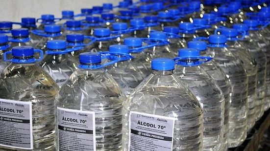 Saúde adquire 10 mil frascos de álcool para ser entregue nas unidades | Ascom/SMS