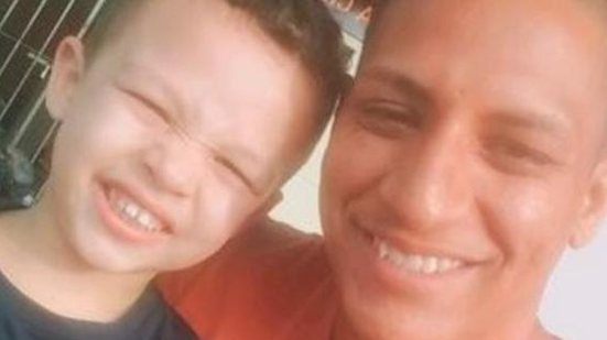 Leonardo e o filho, o pequeno Matheus | Foto: Cortesia ao TNH1