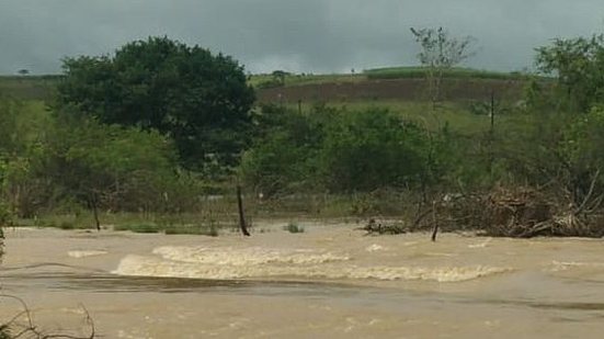 Fazenda onde idosa morreu foi tomada pela água | Cortesia ao TNH1