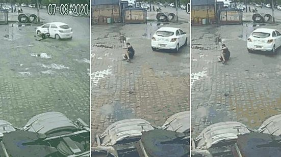 Imagem Homem arremessado por carro na Durval de Góes Monteiro faz relato do acidente e diz que 'pensou em tudo na vida'