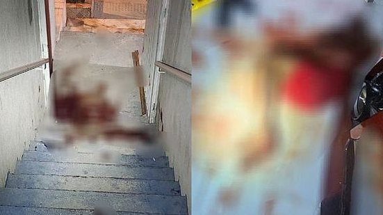 A víitma e a residência foram encontrados cobertos de sangue | Cortesia