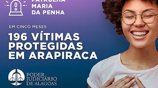 Imagem Patrulha Maria da Penha já protegeu quase 200 mulheres em Arapiraca