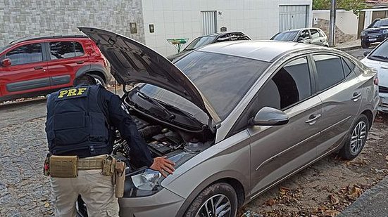 PRF prende homem por receptação de veículo em Satuba | Foto: Ascom PRF