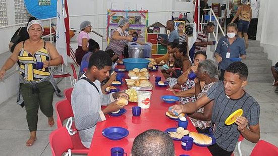 Famílias desalojadas em Penedo foram abrigadas em escola estadual | Foto: Ascom Penedo