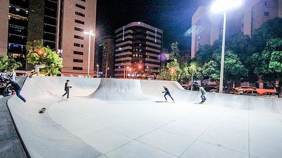 Praça do Skate foi a primeira a receber pista para a prática do esporte | Secom Maceió