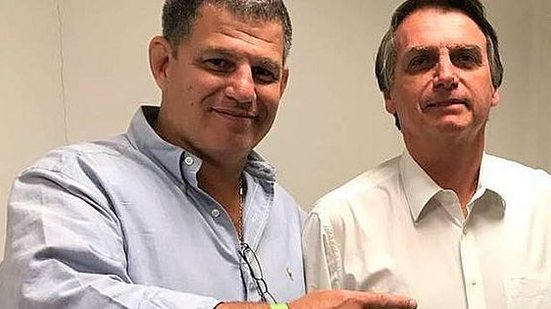 O agora ex-ministro Gustavo Bebianno e o presidente Jair Bolsonaro | Reprodução/Instagram