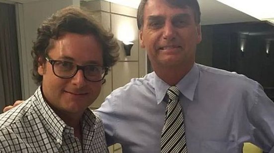 Bolsonaro e Fábio Wajngarten | Arquivo Pessoal