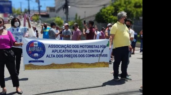 Motoristas dizem que a alta nos combustíveis torna a atividade inviável | Foto: Reprodução / Rede Social