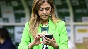 Leila Pereira, presidente do Palmeiras | Crédito: Marcos Ribolli