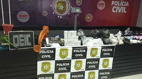 Imagem Vídeo: Polícia civil estoura laboratório de refino de cocaína no interior do estado