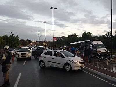 Foram abordados 234 veículos na Operação Lei Seca em Arapiraca | Cortesia