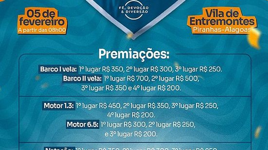 Imagem Em Piranhas, Vila de Entremontes sedia competição náutica de Bom Jesus dos Navegantes⠀