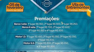 Imagem Em Piranhas, Vila de Entremontes sedia competição náutica de Bom Jesus dos Navegantes⠀