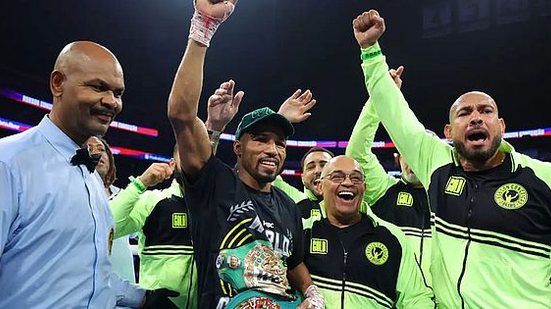 Robson Conceição é campeão mundial no boxe profissional nos EUA | WBC / Divulgação