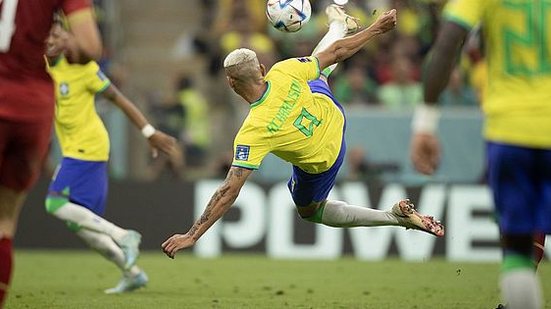 Richarlison decide e Brasil inicia Copa com vitória sobre a Sérvia | Foto: Lucas Figueiredo/CBF