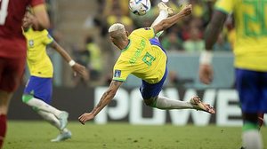 Richarlison decide e Brasil inicia Copa com vitória sobre a Sérvia | Foto: Lucas Figueiredo/CBF