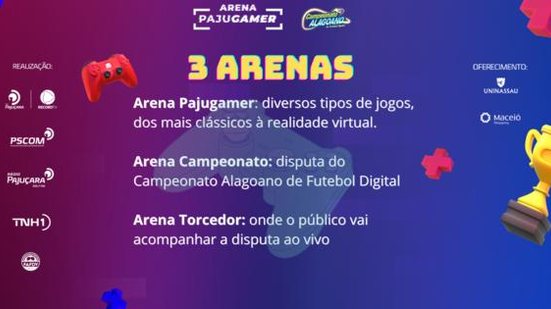 Imagem ARENA PAJUGAMER: Campeonato Alagoano de Futebol Digital terá espaço promovido pelo PSCOM