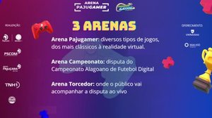 Imagem ARENA PAJUGAMER: Campeonato Alagoano de Futebol Digital terá espaço promovido pelo PSCOM