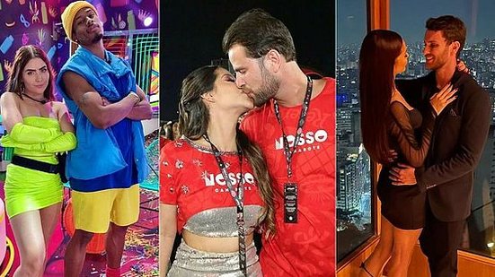 Entenda o status de relacionamento de Paulo André, Jade e mais casais do programa na vida real | Foto: Reprodução/Redes Sociais