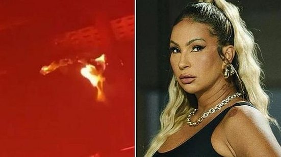 Imagem Valesca Popozuda tem show em casa de eventos em SP interrompido por incêndio