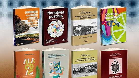 Imagem Da Economia à Literatura, escritores alagoanos lançam oito livros na próxima terça