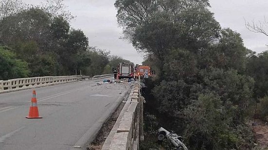 O acidente ocorreu na manhã desta sexta-feira (26), em Canapi, no interior de Alagoas | Divulgação/PRF