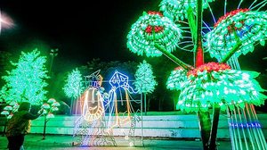 Imagem Já fez sua selfie? Iluminação natalina continua até dia 12 na orla de Maceió