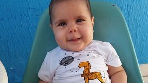 Lucas, de cinco meses, foi diagnosticado com AME | Instagram