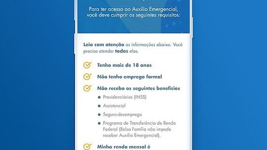 Imagem Caixa lança site e app para auxílio emergencial, baixe aqui para fazer cadastro