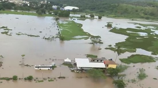 Satuba é uma das cidades atingidas pela chuva | Reprodução