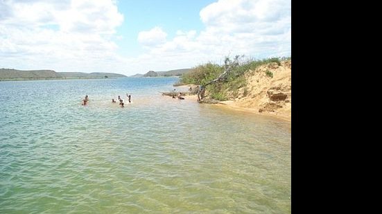 Rio São Francisco, na cidade de Pão de Açúcar, interior de Alagoas | Ilustração