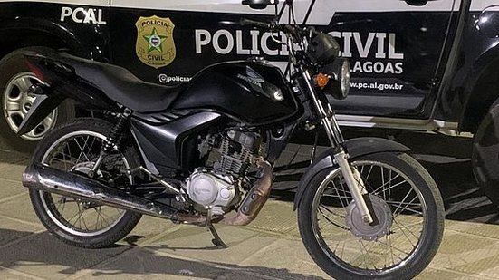 PC prende em flagrante receptador de moto roubada em Luziápolis | Foto: Cortesia / Ascom PC