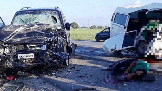 Leonardo Oliveira dirigia a Pajero quando o acidente aconteceu. | Arquivo TNH1