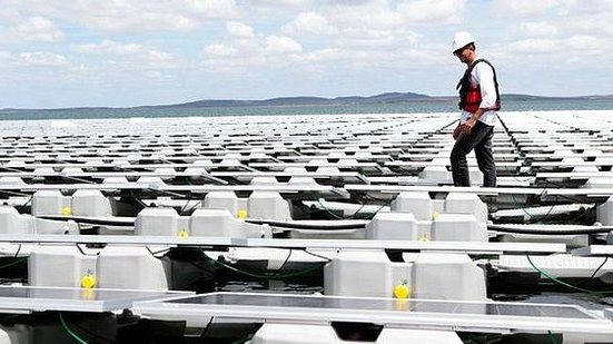 A usina solar | Saulo Cruz / Ministério de Minas e Energia