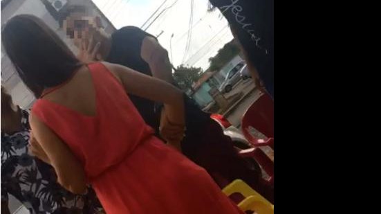 Imagem Militar que aparece em vídeo dando tapa em jovem diz que reagiu a agressão