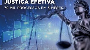 Imagem Em três meses, Justiça Efetiva movimenta cerca de 79 mil processos