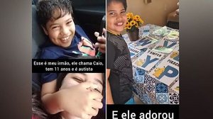 Imagem Jovem cria alfabeto inspirado no 'Pokémon' para ajudar irmão autista com os estudos