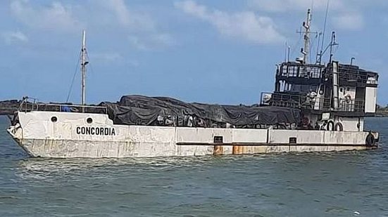 Marinha encontra corpo próximo a local de naufrágio de navio que seguia para Noronha | Reprodução / TV Globo