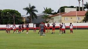 CRB treinou em Goiânia na quarta-feira | Alex Rodrigues / Rádio CBN