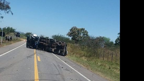 Acidente na BR 316, em Palmeira dos Índios | Divulgação / PRF