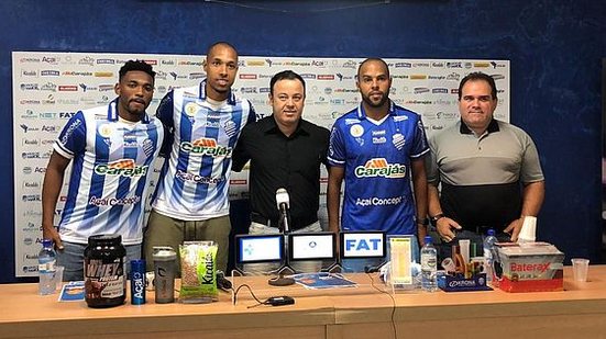 Jean Kléber, Alan Costa, Fabiano Melo, Alecsandro e Marcelo de Jesus | Henrique Pereira / Rádio Pajuçara FM