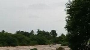 Imagem Rio Mundaú diminui cota de inundação, mas situação ainda é de alerta, diz Defesa Civil