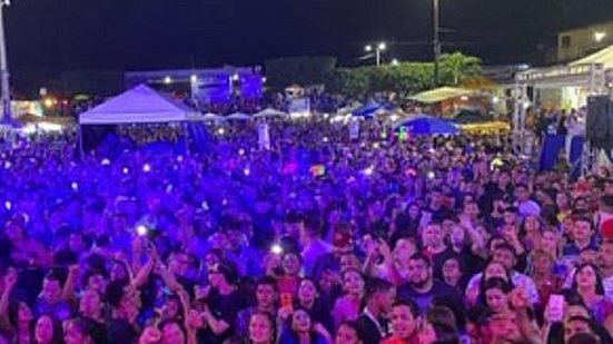 Evento foi gratuito e aconteceu em praça pública | Foto: Reprodução / Instagram