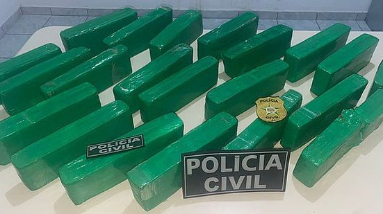 Polícia Civil apreende 16kg de maconha em São Miguel dos Campos | Foto: Cortesia / Ascom PC