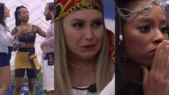 Imagem Briga entre Gil e Pocah e tensão entre Carla e Lumena agitam madrugada no BBB 21