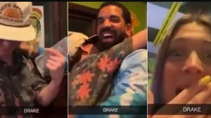 Rapper Drake dá R$ 50 mil de presente a fã que fazia aniversário em restaurante | Foto: Reprodução Redes Sociais